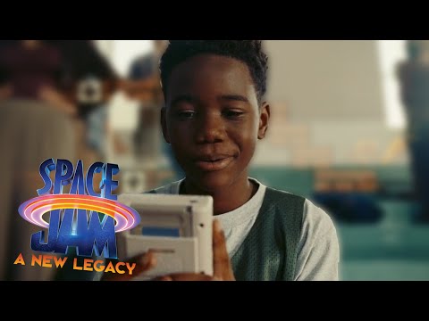 Space Jam: A New Legacy (2021)-Kid LeBron James Got caught with a Game Boy | ClipsOfMovies