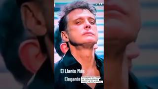 El llanto más elegante de nuestro bellísimo @OficialLuisMiguel