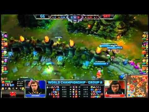 GG eu VS SKT T1 Faker Gragas Gr A Highlights   S3 World Championship MUST SEE
