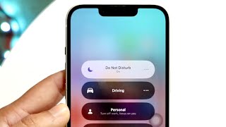 How To Turn On/Off Do Not Disturb Mode On iOS 17!