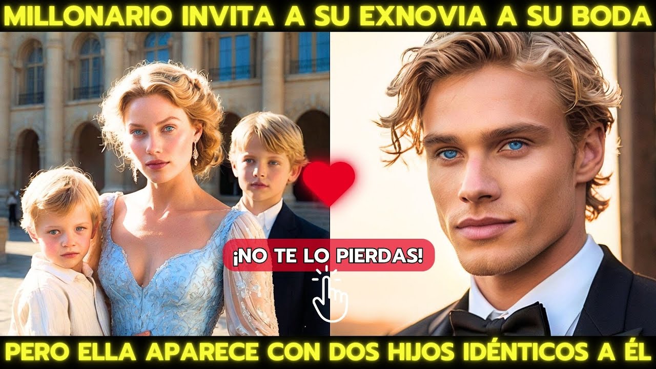 ❤️‍🔥MILLONARIO INVITA A SU EXNOVIA A SU BODA PARA HUMILLARLA, PERO ELLA LLEGA CON 2 HIJOS IGUAL A ÉL