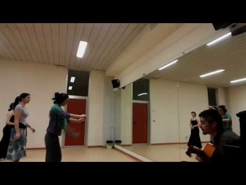 Clase con la Malita. Tango de Triana. Masterclass en Bologna