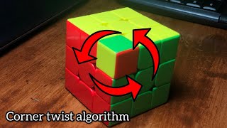 Download the video "Algorithm to fix corner twist"