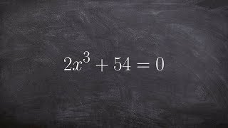 How to find the zeros of a polynomial using the sum of two cubes
