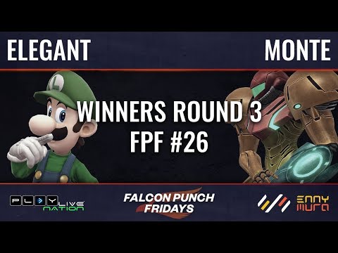 BSD | Elegant (Luigi) vs Monte (Samus) - Winners Round 3 (FPF26)