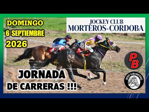 CARRERAS JOCKEY CLUB MORTEROS - CORDOBA (06-09-2026)