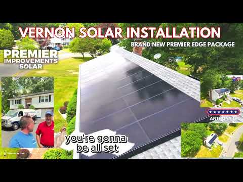 Have the Best Looking Solar in your Neighborhood with Premier Edge | Vernon CT Solar Panel Installation 2023