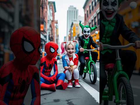 ❤️ Evolution of Spidi's Child and Joker's Child 🕷️ #love #cute #shorts