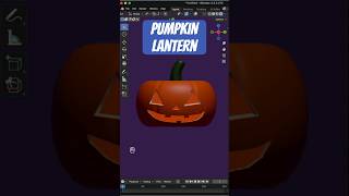 Jack o'Lantern modeling in Blender 3D #blender3d #lantern #pumpkin #3dmodeling