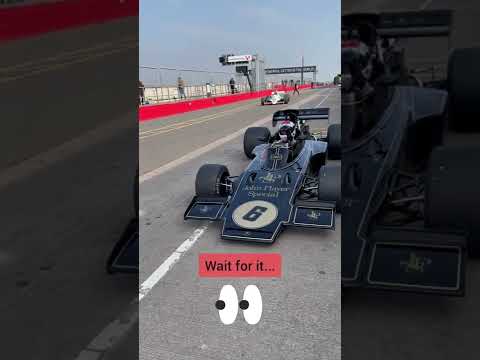 Formula One Cars at Donington - Lotus - Williams - 70s - 80s