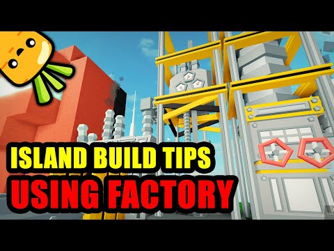 ROBLOX ISLANDS | Building Tips | HOW TO USE FACTORY ITEMS