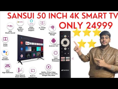 Sansui 127 cm (50 inch) Ultra HD (4K) LED Smart Google TV (JSW50GSUHD)