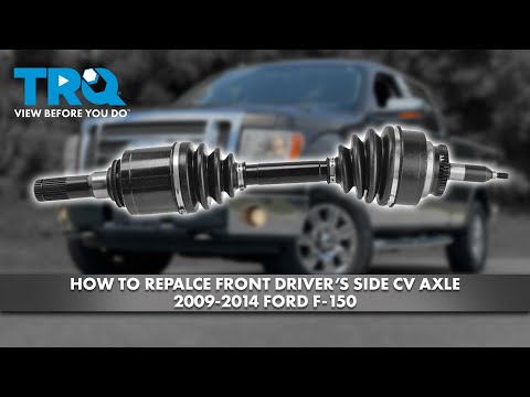 How to Replace Driver's Side CV Axle 2009-2014 Ford F-150