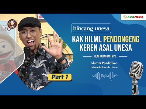 Kenalan sama Kak Hilmi, Pendongeng Keren Alumni Unesa - BINCANG UNESA