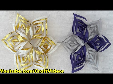How to Make 3d Snowflakes - Instructables