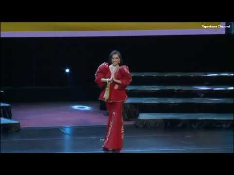 National Costume performance of Mrs Sri Lanka at Mrs World 2026 preliminaries 👑