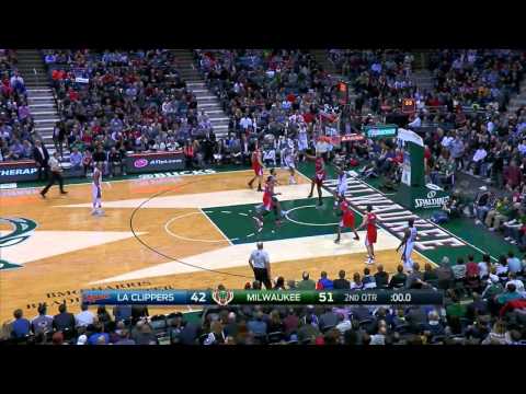 DeAndre Jordan Highlights Clippers vs. Bucks 12.13.2014 - 7 Points, 15 Rebounds