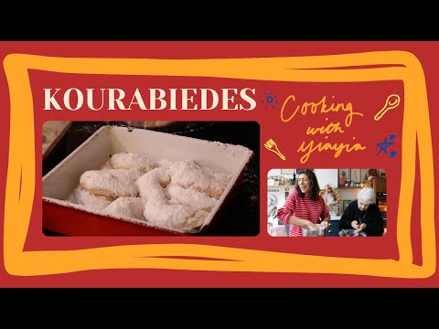 Cooking with Yiayia: Kourabiedes