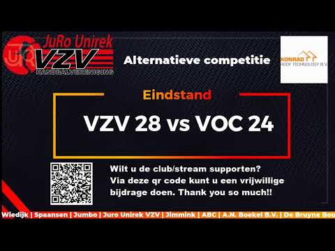 Juro Unirek VZV vs VOC | Laatste wedstrijd | Alternatieve Competitie