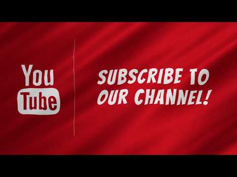 Subscribe Template Flag Red Background Free Use