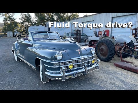 How to drive a 1948 Chrysler, Fluid torque drive?