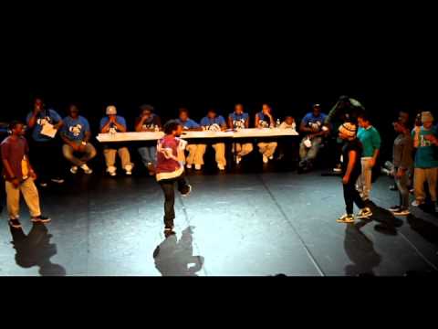 Battle Tinoschool 2012 _ 1/8 de finale New Style - Djilo & Samourai vs Julya & Rizlaine