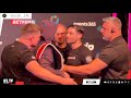 AWKWARD! - JOSH KELLY REFUSES TO BREAK FROM FACE OFF w/ BAKHRAM MURTAZALIEV @ FINAL PRESS CONFERENCE