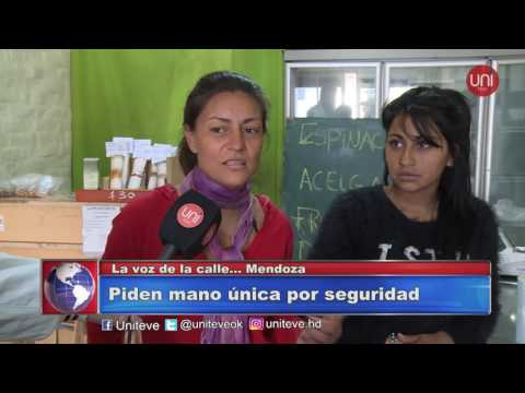 La voz de la calle - Piden mano única para la calle Mendoza