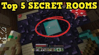 Minecraft Xbox 360 / PS3 - Top 5 SECRET Mansion Rooms