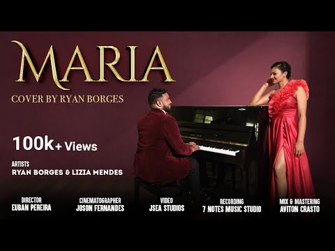 MARIA | COVER BY RYAN BORGES 2022 | Goencho Avaz Winner | KONKANI SONG | Feat. LIZIA MENDES |
