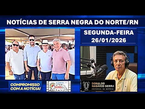 [ 26/01/2026 ] Lideranças de Serra Negra do Norte cobram pavimentação da BR 110 em evento no RN