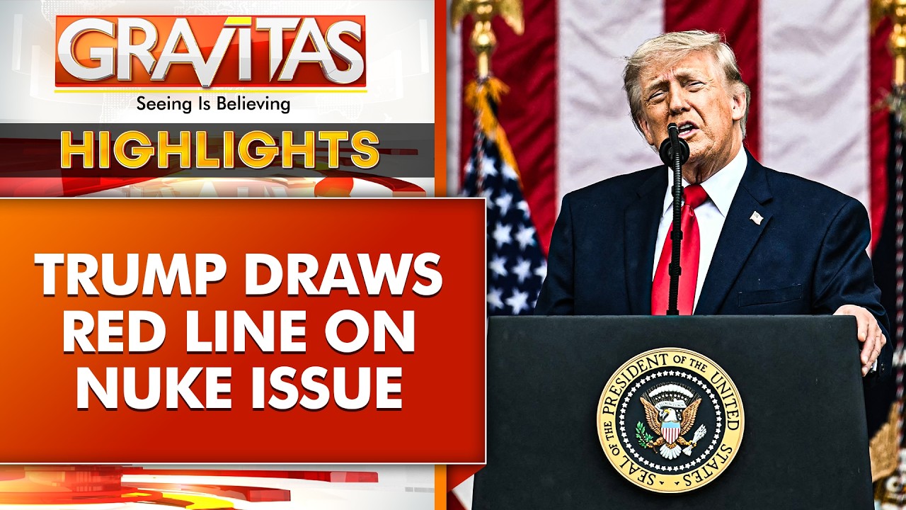 Iran Has 'Fingers on Trigger' for Battle as Trump Threatens Tehran Again | GRAVITAS Highlights