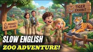 Meet The Animal! - Easy English Listening Story (A2) | Slow English Stories