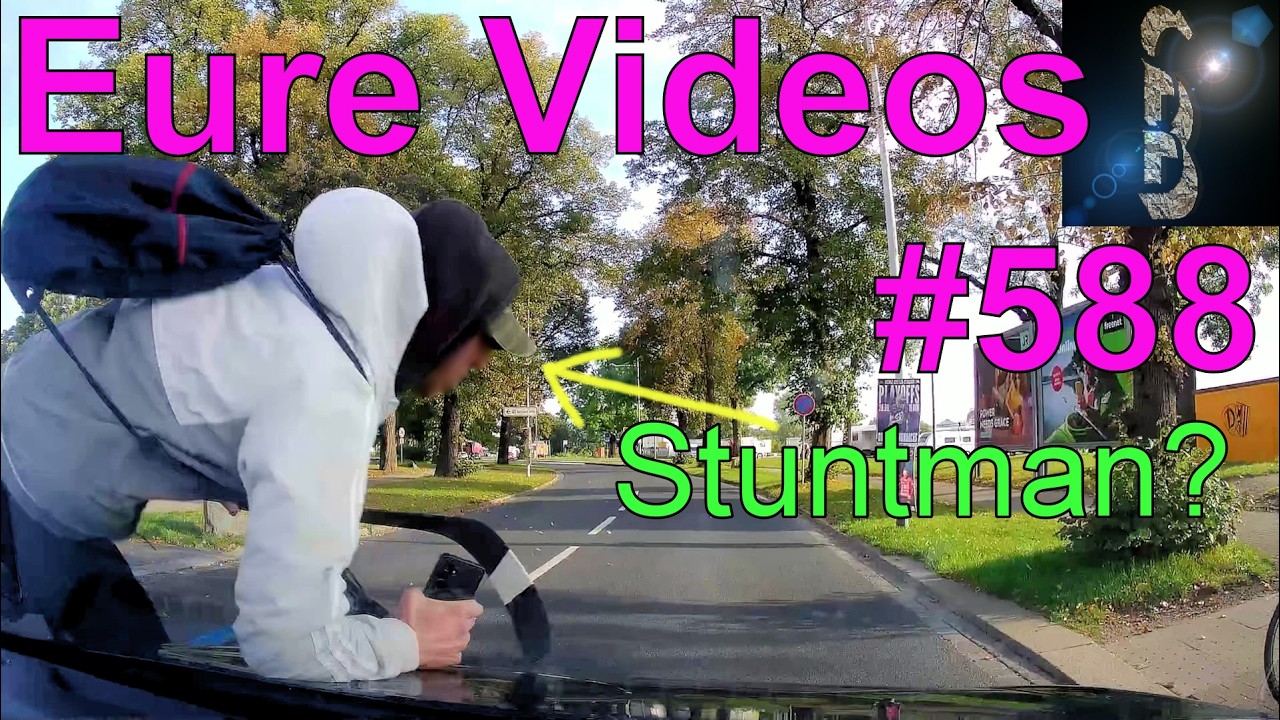 Eure Videos #588 - Dashcam - Fahrerflucht rauspolieren - Radfahrer-Crash - LKW liegt auf Seite