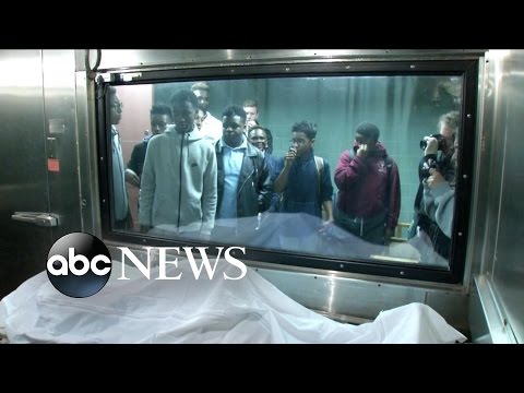 Students Visit Morgue to Learn About Gun Violence