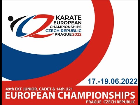 EKF Junior, Cadet & U21 Championships 2022 Prague, Cadet Kata Male Gold Medal Match: VIEIRA-MULLER