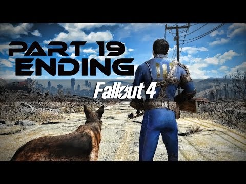 Fallout 4 WALKTHROUGH PART 19 MAIN MISSION Ending PS4 HD