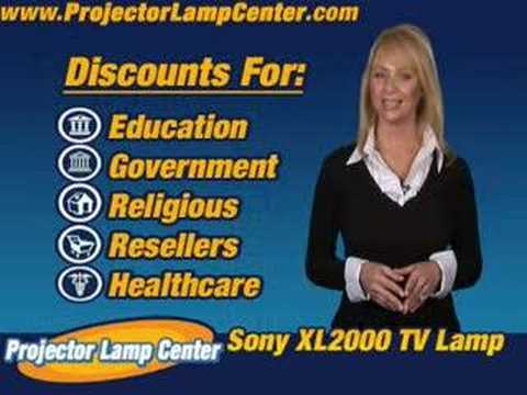 Sony XL2000 TV Lamp