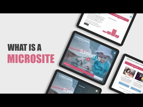 What is a microsite?
