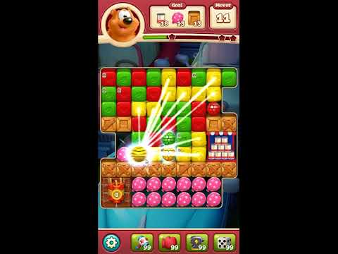 Toon Blast Level 8071 - NO BOOSTERS 🐻🐺🐱 | SKILLGAMING ✔️