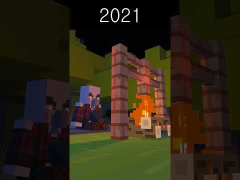 Evolution of Merge Hero villeger - MInecraft Animation