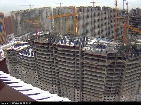 ЖК Новокосино 2. Корпус 1, 2, 3, 4, 5. 2015.04.01