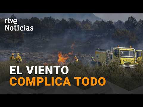 Incendi a Múrcia: Calcinades 400 hectàrees al parc natural de Sierra Espuña