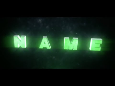 FREE Shining Green Intro Template #157 | Cinema 4D & After Effects Template + FULL Tutorial Video