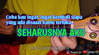 Download lagu SEHARUSNYA AKU - MAULANA WIJAYA KENTRUNG COVER BY LTV || Coba kau ingat ingat kembali... mp3