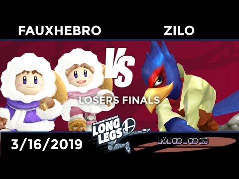 Long Legs Melee: Losers Finals - Fauxhebro (Ice Climbers) vs Zilo (Falco)