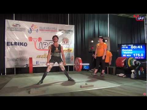 Men 53kg Deadlift of 2011 IPF World Sub-Junior & Junior Championships