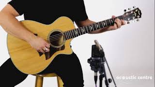 Video thumbnail for Taylor 612ce. The Acoustic Centre. by Acoustic Centre