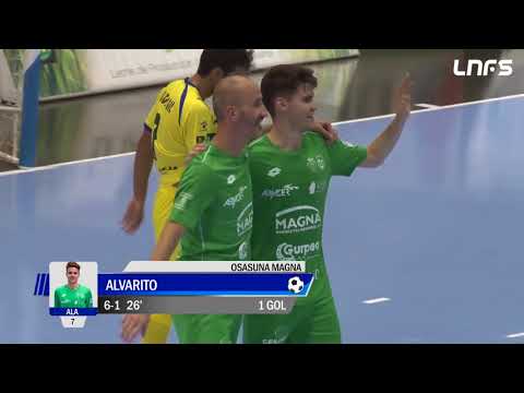 Gol Alvarito (6-1) Osasuna Magna - Gran Canaria. 1Div, J5