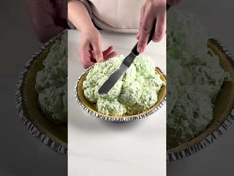 The Secret Behind Watergate Salad Turned Pie LINK IN DESCRIPTION #recipe #shorts